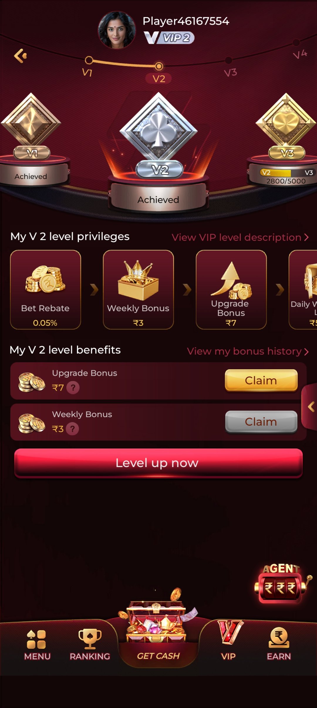 IS7 Game featured games screen